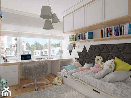 Aranżacje wnętrz - Pokój dziecka: Apartament na Apartamentowej - AIN projektowanie wnętrz. Przeglądaj, dodawaj i zapisuj najlepsze zdjęcia, pomysły i inspiracje designerskie. W bazie mamy już prawie milion fotografii!