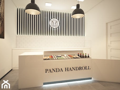 Aranżacje wnętrz - Wnętrza publiczne: Pandahandroll - sushi bar - AIN projektowanie wnętrz. Przeglądaj, dodawaj i zapisuj najlepsze zdjęcia, pomysły i inspiracje designerskie. W bazie mamy już prawie milion fotografii!