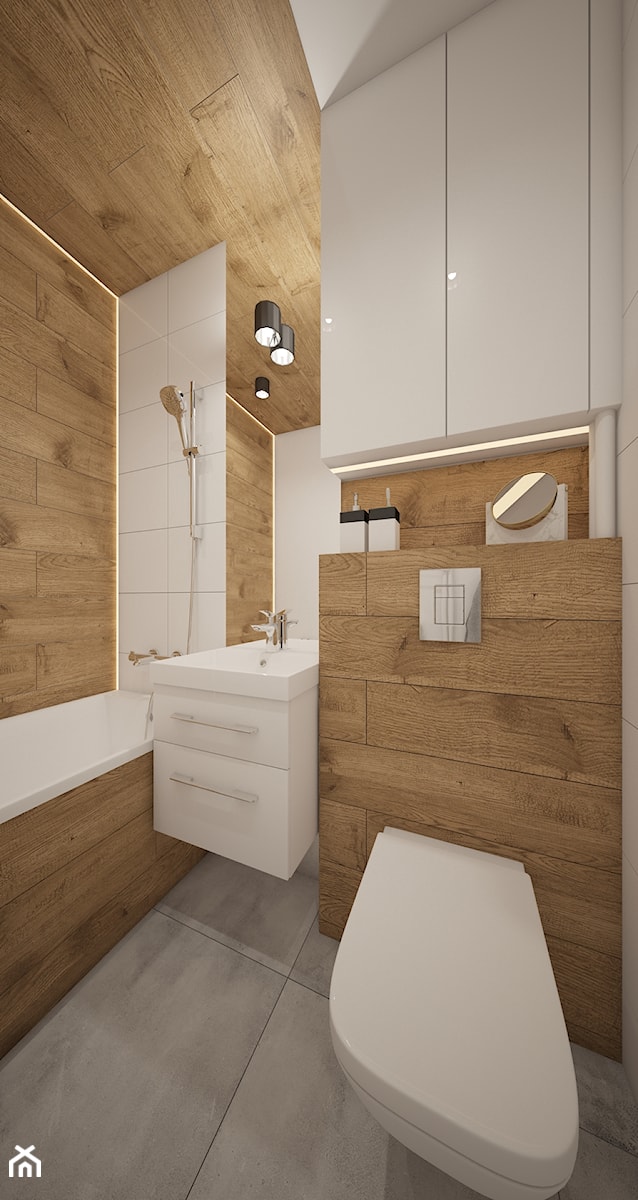 łazienka - zdjęcie od AIN projektowanie wnętrz