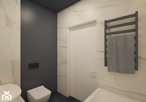 łazienka z marmurem - zdjęcie od AIN projektowanie wnętrz