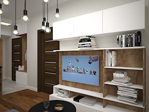 Mieszkanie Urysnów - Salon, styl skandynawski - zdjęcie od AIN projektowanie wnętrz