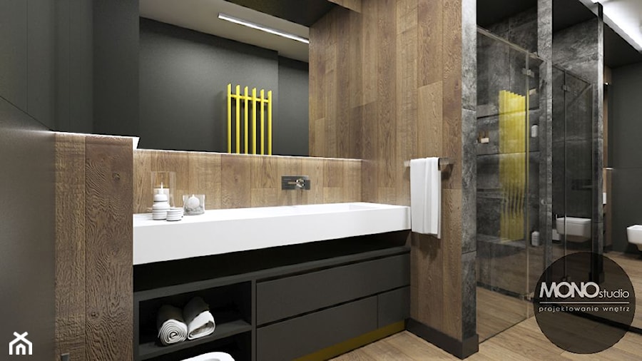 Łazienka w nowoczesnym stylu - zdjęcie od MONOstudio