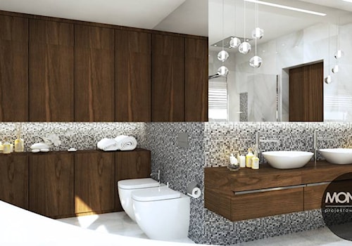 Łazienka w nowoczesnym stylu - zdjęcie od MONOstudio