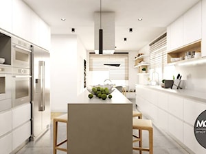 Kuchnia z przewagą bieli - zdjęcie od MONOstudio