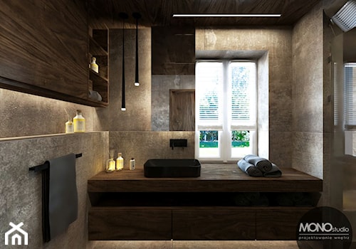 Łazienka w nowoczesnym klimacie - zdjęcie od MONOstudio