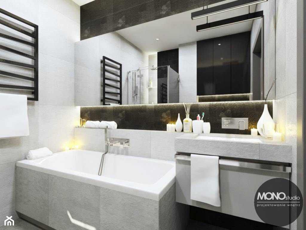 Łazienka w stylu nowoczesnym - zdjęcie od MONOstudio - Homebook
