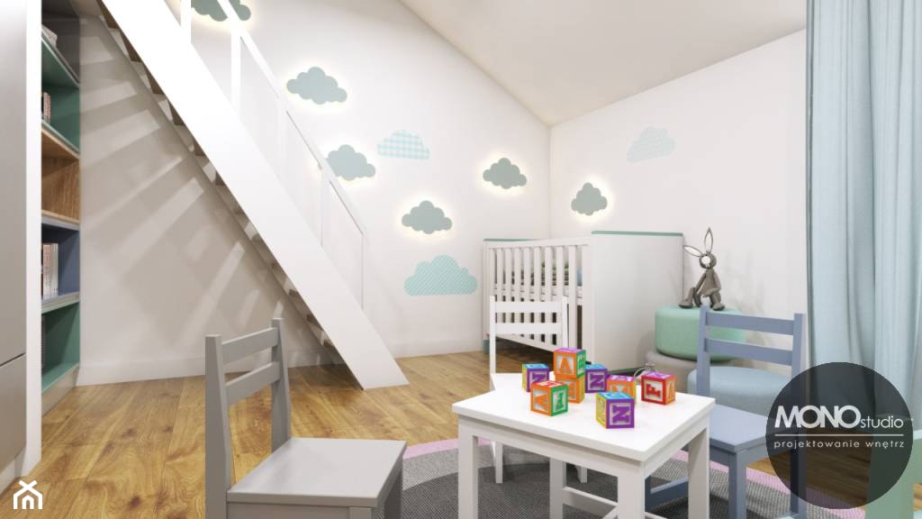 Pokój dziecka w nowoczesnym klimacie - zdjęcie od MONOstudio - Homebook