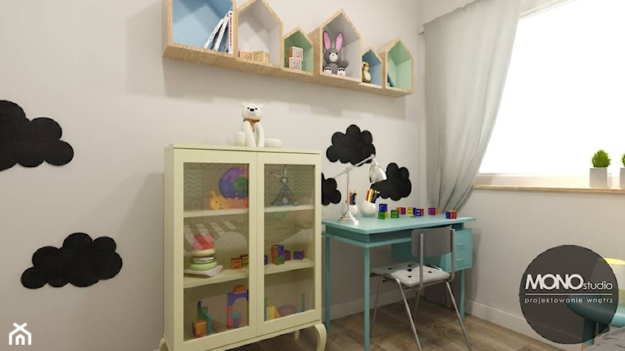 Kolorowy pokój dla najmłodszych - zdjęcie od MONOstudio