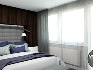Sypialnia w minimalistycznym klimacie - zdjęcie od MONOstudio