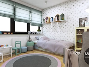 Pokój dziecka w ciepłych, żywych kolorach - zdjęcie od MONOstudio
