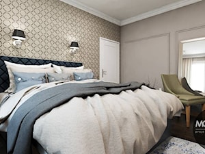Sypialnia w klimacie amerykańskim - zdjęcie od MONOstudio