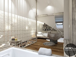 Sypialnia w klimacie skandynawskim - zdjęcie od MONOstudio