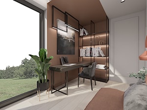Domowe biuro - Biuro, styl nowoczesny - zdjęcie od MONOstudio