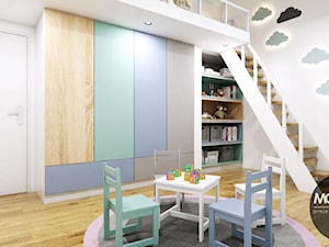 Pokój dziecka w pastelowych kolorach - zdjęcie od MONOstudio