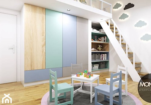 Pokój dziecka w pastelowych kolorach - zdjęcie od MONOstudio