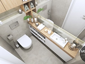Łazienka w nowoczesnym klimacie - zdjęcie od MONOstudio