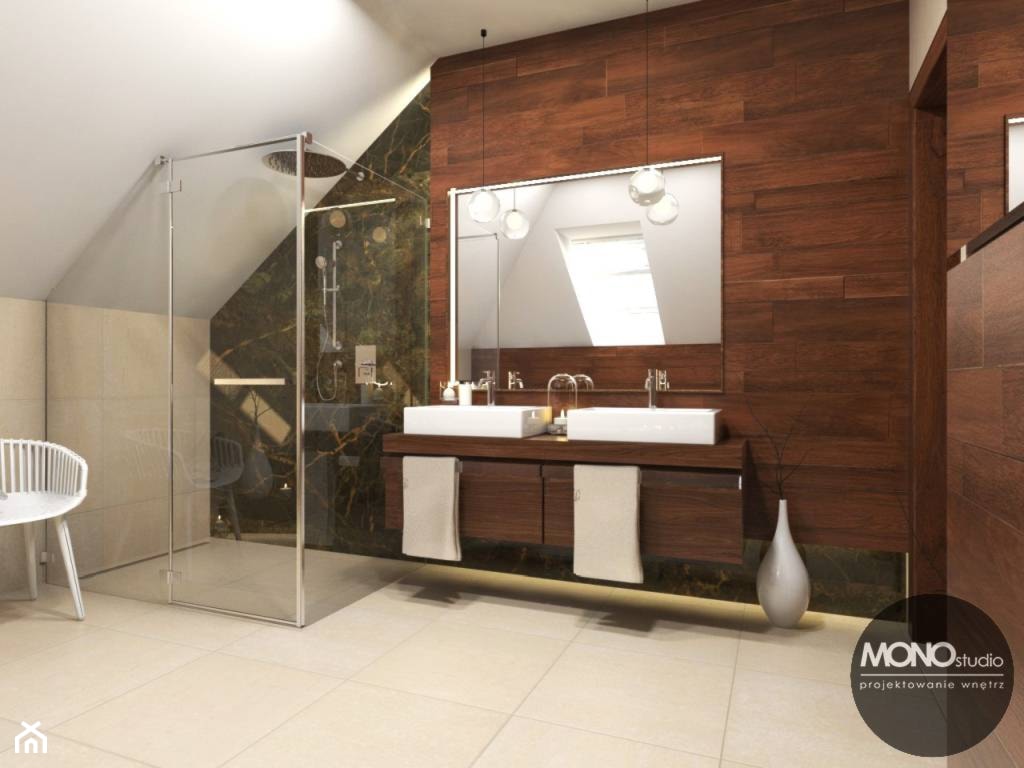 Łazienka w nowoczesnym klimacie - zdjęcie od MONOstudio - Homebook