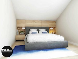 przestrzeń & faktura - Sypialnia - zdjęcie od MONOstudio