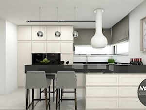 biel&elegancja - Duża kuchnia, styl minimalistyczny - zdjęcie od MONOstudio