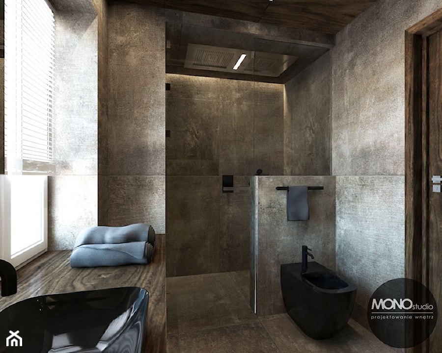 Łazienka w klimacie nowoczesnym - zdjęcie od MONOstudio