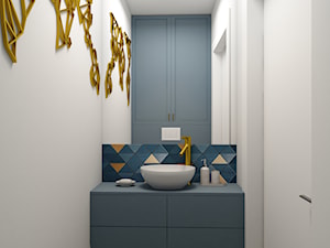 Verbel Soho Factory - Mała z lustrem z punktowym oświetleniem łazienka, styl nowoczesny - zdjęcie od Idea by Mag.