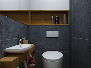 Metamorfoza Pruszków. - Mała łazienka, styl nowoczesny - zdjęcie od Idea by Mag.