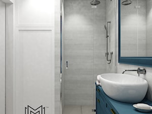 Verbel Soho Factory - Mała bez okna z lustrem z punktowym oświetleniem łazienka, styl nowoczesny - zdjęcie od Idea by Mag.