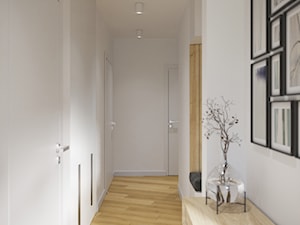 Przytulne, przestronne i jasne mieszkanie - Hol / przedpokój, styl nowoczesny - zdjęcie od Idea by Mag.