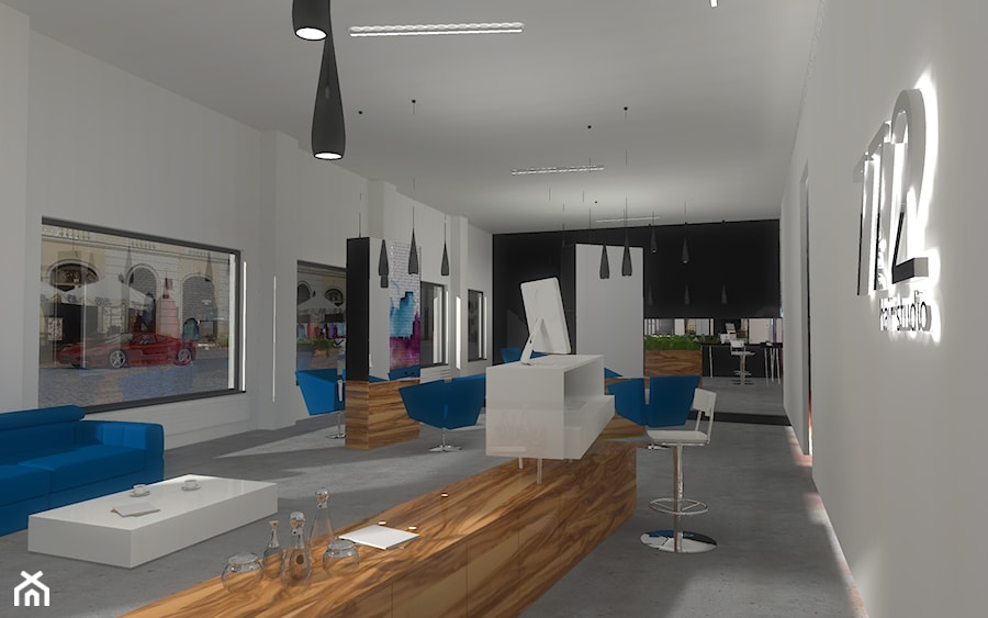 772 Hair Studio w Bydgoszczy - Wnętrza publiczne, styl nowoczesny - zdjęcie od Mobiliani Design