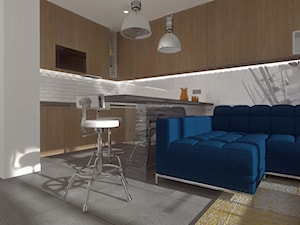 Projekt wnętrza morskiego apartamentu - Kuchnia, styl tradycyjny - zdjęcie od Mobiliani Design