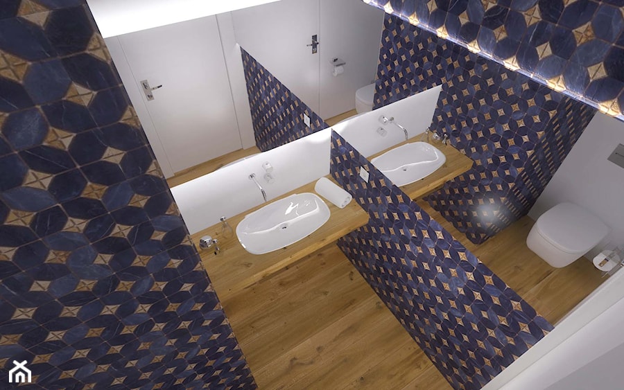 Projekt wnętrza łazienki - zdjęcie od Mobiliani Design
