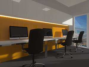 Wnętrze minimalistycznego biura w Bydgoszczy - Biuro, styl minimalistyczny - zdjęcie od Mobiliani Design