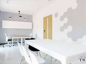 Projekt Biura - Biuro, styl nowoczesny - zdjęcie od Klaudia Tworo Projektowanie Wnętrz