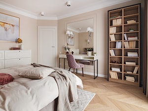 Stylizowana sypialnia - zdjęcie od Klaudia Tworo Projektowanie Wnętrz