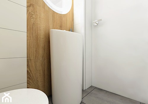Dom Domiechowice - Mała łazienka - zdjęcie od Klaudia Tworo Projektowanie Wnętrz