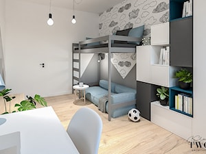 Mieszkanie w bloku - Karolewska - Pokój dziecka - zdjęcie od Klaudia Tworo Projektowanie Wnętrz