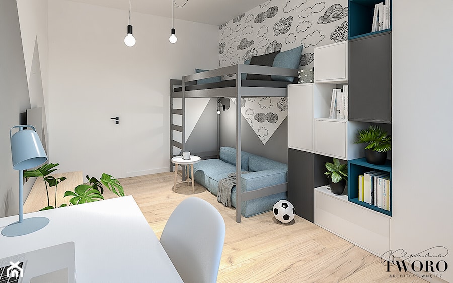 Mieszkanie w bloku - Karolewska - Pokój dziecka - zdjęcie od Klaudia Tworo Projektowanie Wnętrz