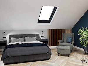 sypialnia - zdjęcie od Klaudia Tworo Projektowanie Wnętrz