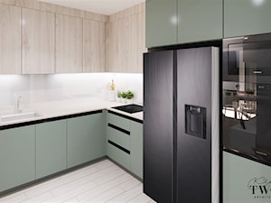 Okopowa - projekt mieszkania - Kuchnia, styl nowoczesny - zdjęcie od Klaudia Tworo Projektowanie Wnętrz