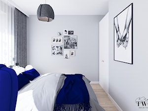 Mieszkanie Matejki - Sypialnia, styl nowoczesny - zdjęcie od Klaudia Tworo Projektowanie Wnętrz