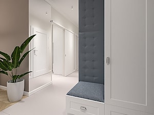Kolumna mieszkanie - Hol / przedpokój, styl tradycyjny - zdjęcie od Klaudia Tworo Projektowanie Wnętrz