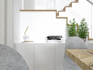Dom w Jarocinie - Salon, styl nowoczesny - zdjęcie od Klaudia Tworo Projektowanie Wnętrz