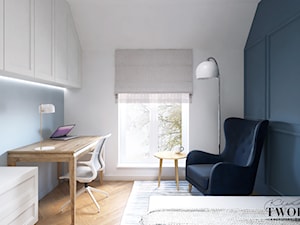 Mieszkanie Rąbieńska - Sypialnia, styl tradycyjny - zdjęcie od Klaudia Tworo Projektowanie Wnętrz
