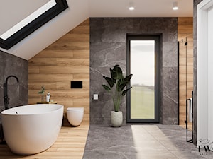 łazienka - zdjęcie od Klaudia Tworo Projektowanie Wnętrz