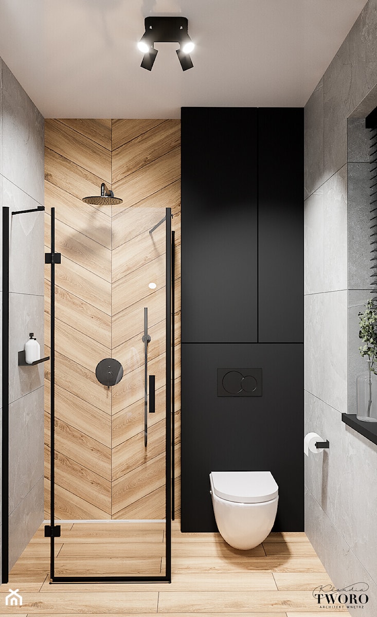 łazienka - zdjęcie od Klaudia Tworo Projektowanie Wnętrz