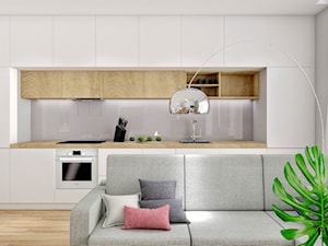 Mieszkanie w Łodzi - Kuchnia - zdjęcie od Klaudia Tworo Projektowanie Wnętrz