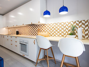 Mieszkanie Matejki - Realizacja - Kuchnia, styl nowoczesny - zdjęcie od Klaudia Tworo Projektowanie Wnętrz