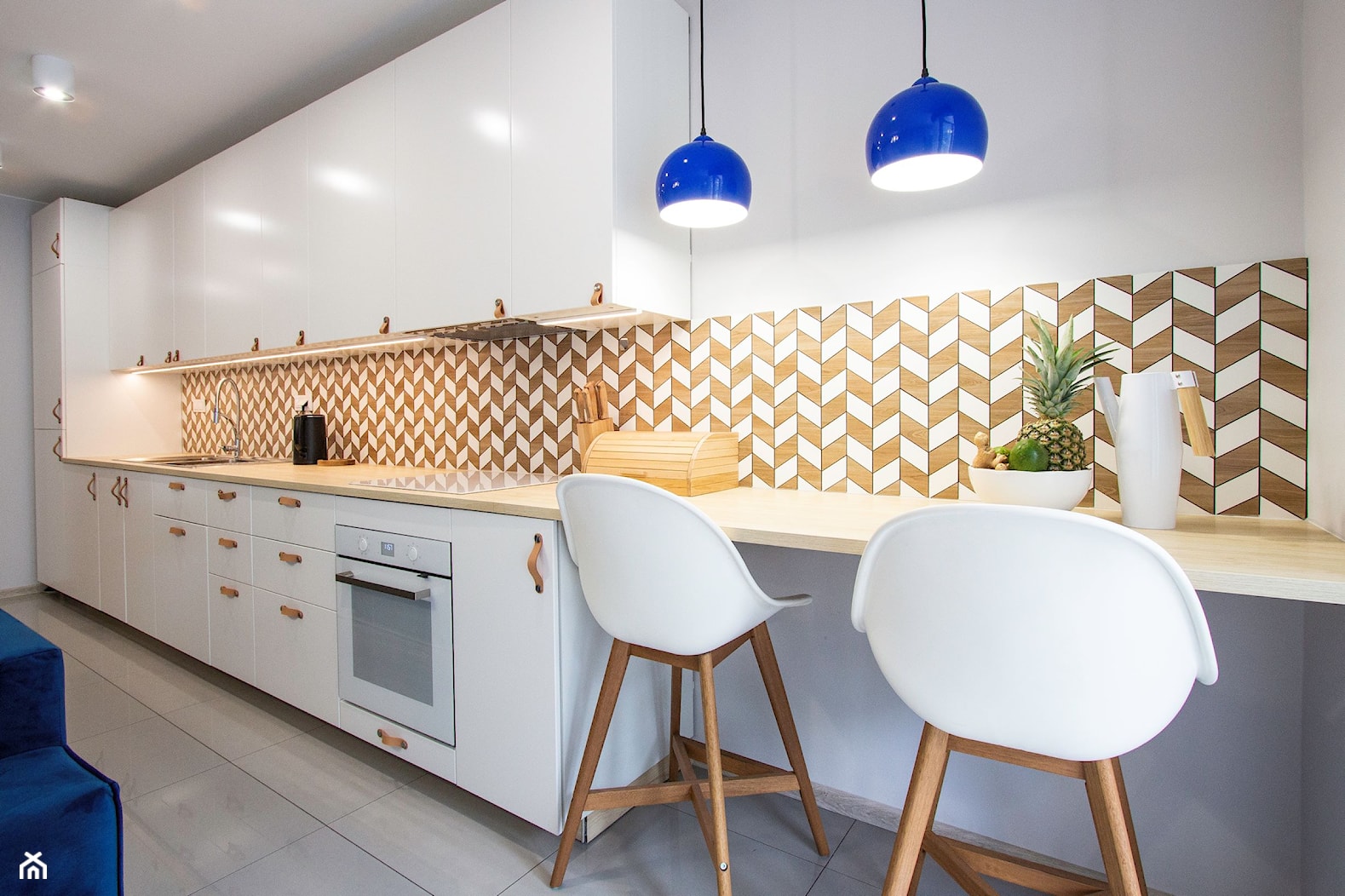 Mieszkanie Matejki - Realizacja - Kuchnia, styl nowoczesny - zdjęcie od Klaudia Tworo Projektowanie Wnętrz - Homebook