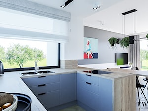 Projekt Domu - Kuchnia, styl nowoczesny - zdjęcie od Klaudia Tworo Projektowanie Wnętrz
