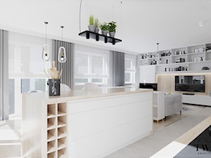 Mieszkanie Atrium Radogoszcz Łódź - Kuchnia, styl nowoczesny - zdjęcie od Klaudia Tworo Projektowanie Wnętrz